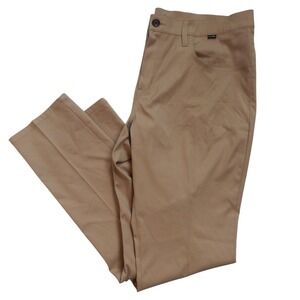 Travis Mathew Open to Close Khaki Pants 36 Performance Golf